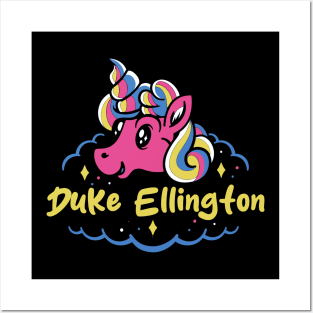 duke el and unicorn Posters and Art